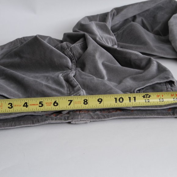 A RARE FIND - Christopher Blue Gray Velvet Boot-cut Jeans - Picture 6 of 15